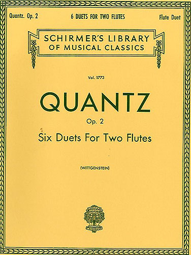 6 duets op.2 for 2 flutes