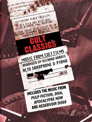 Cult classics for alto saxophone and piano music from cult films Harris, Richard,  arr.