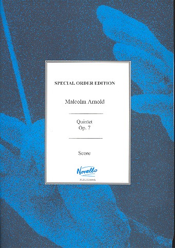 Quintet  op.7 for flute, violin, viola, horn and bassoon,  full score