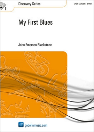 My first blues for concert band score and parts