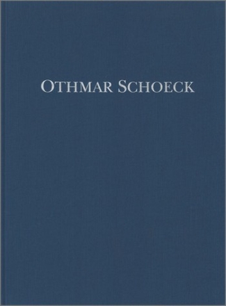 Othmar Schoeck smtliche Werke serie IV Band 21 fr kleines Orchester und fr Streichorchester,  Partitur