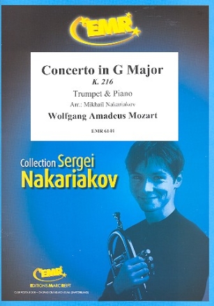 Konzert G-Dur KV216 fr Trompete und Klavier Nakariakov, M., Bearb.