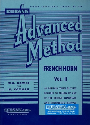 Advanced Method vol.2 for french horn