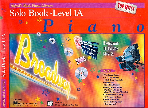 Basic Piano Library Level 1a Solo book Top hits