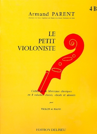 Le petit violiniste vol.4B morceaux classiques pour violon et piano