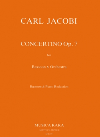 Concertino Nr.7 for Bassoon and Orchestra Edition Bassoon and Piano Reduction