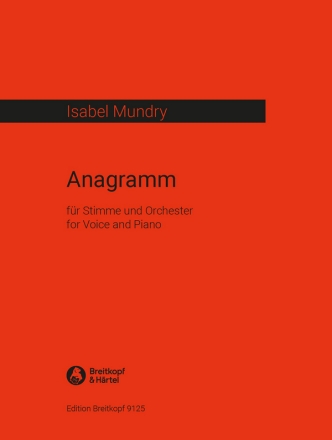 Anagramm fr Stimme und Klavier