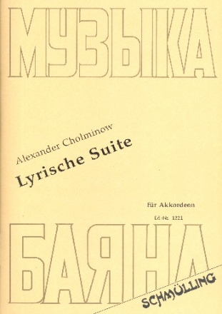 Lyrische Suite fr Akkordeon