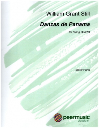 Danzas de Panama for string quartet parts