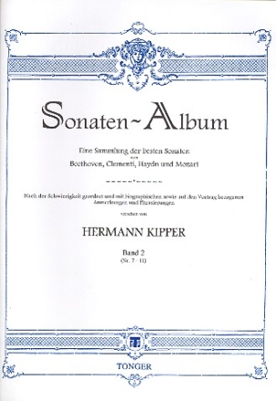 Sonaten-Album Band 2 fr Klavier Kipper, Hermann, ed