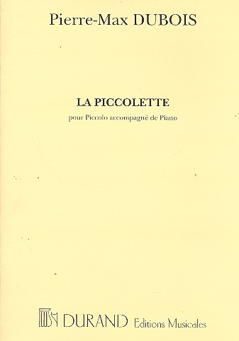 La piccolette pour piccolo accompagn de piano