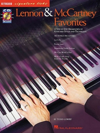 Lennon & McCartney Favorites (+CD) for keyboard Keyboard signature licks