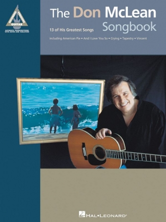 The Don McLean Songbook songbook vocal/guitar/tab recorded guitar versions