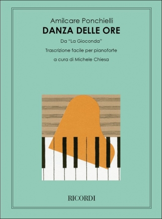 Danza delle ore per pianoforte (facile) La Gioconda