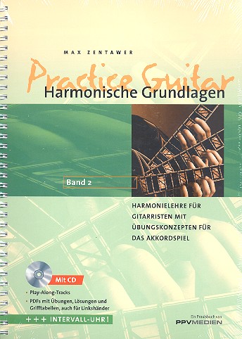 Practice Guitar Band 2 (+CD) - Harmonische Grundlagen Harmonielehre fr Gitarristen