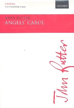 Angels' Carol for female chorus and harp (piano) score