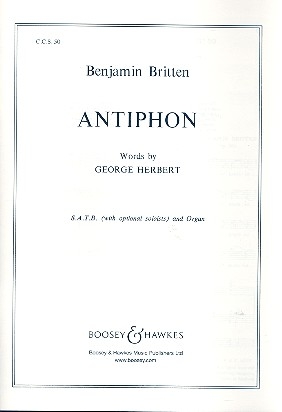 Antiphon op. 56b Nr. 50 fr gemischter Chor (SATB) und Orgel Solostimmen ad libitum