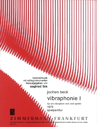 Vibraphonie 1 fr ein Vibraphon und 2 Spieler Spielpartitur