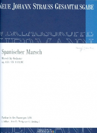 Spanischer Marsch op.433 RV433 fr Orchester, Partitur Rot, Michael, ed