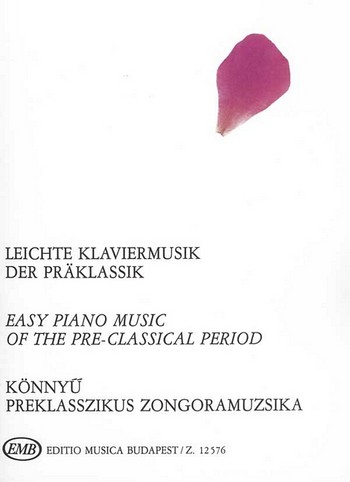 Leichte Klaviermusik der Prklassik