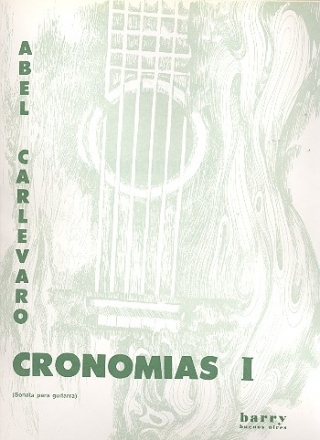 Cronomias vol.1 sonata for guitar