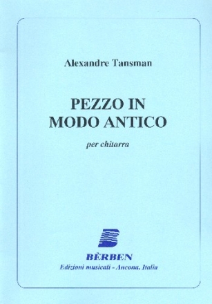 Pezzo in modo antico per chitarra