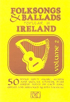 Folksongs and Ballads popular in Ireland vol.2: for vocal, melody and guitar chords