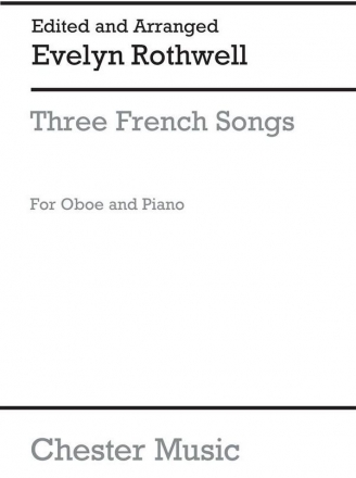 3 french pieces for oboe and piano Verlagskopie