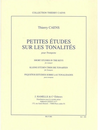 Petites tudes sur les tonalits pour trompette