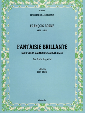 Fantasie brillante sur l'opra 'Carmen' de Georges Bizet fr Flte und Gitarre