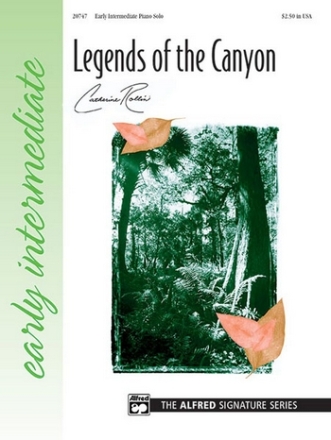 Legends of the Canyon for piano