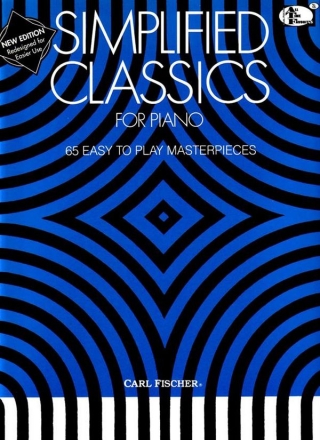 Simplified Classics for piano 65 easy to play masterpieces Frank, M., arr.