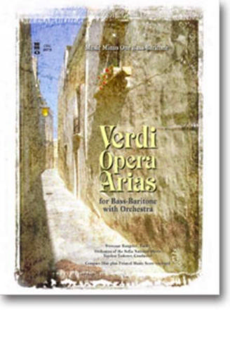 Music minus one bass-baritone Verdi opera arias for bass-baritone and orchestra, score+CD