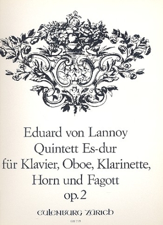 Quintett Es-Dur op.2 fr Oboe, Klarinette, Horn, Fagott und Klavier