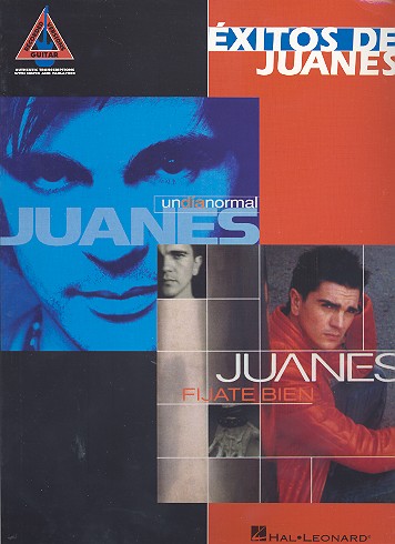 Exitos de juanes: songbook for voice/guitar with tablature, notes, chords