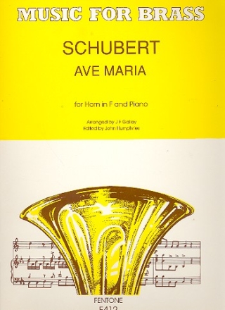 Ave Maria for horn and piano Gallay, J. F., arr.