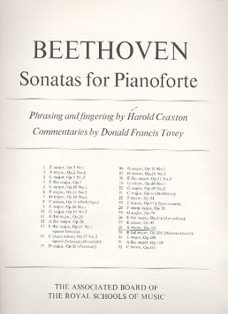 Sonata A major op.101 for piano