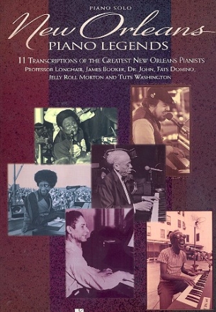 New Orleans Piano Legends: for piano solo