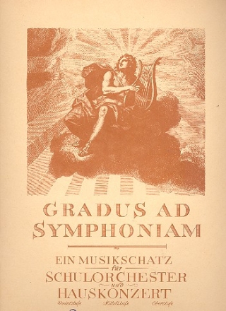 Gradus ad symphoniam Band 4 (Unterstufe) fr Streichorchester und Klavier,  Partitur