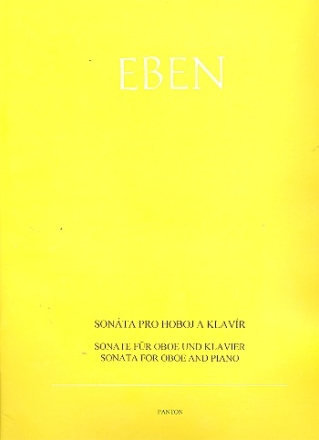 Sonate fr Oboe und Klavier