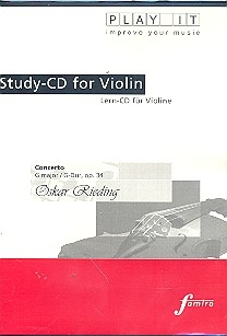 Konzert G-Dur op.34 fr Violine und Orchester Playalong-CD