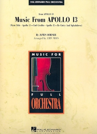 Music from Apollo 13 music for full orchestra, score and parts