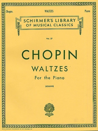 Waltzes for the piano