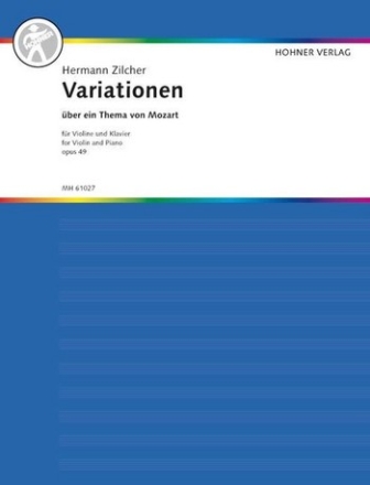 Variationen op.49 ber ein Thema von Mozart fr Violine und Klavier