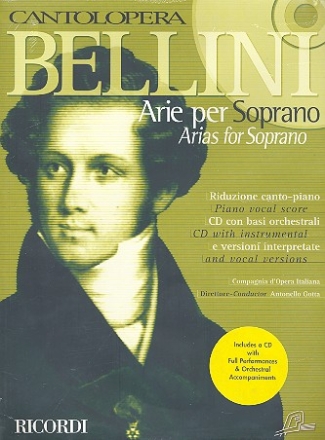 Arias (+CD) for soprano and piano (it)