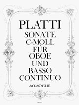 Sonate c-Moll  fr Oboe und Bc