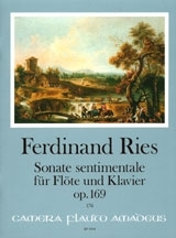 Sonate sentimentale op.169  fr Flte und Klavier