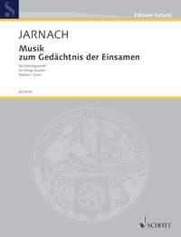 Musik zum Gedchtnis der Einsamen fr Streichquartett Partitur