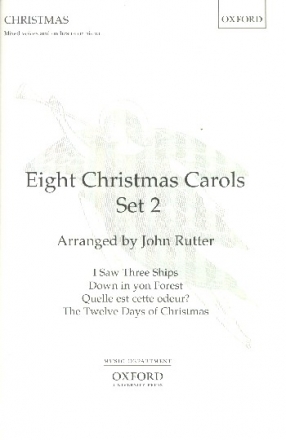 8 Christmas Carols Set 2 for mixed voices and piano