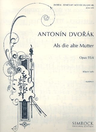 Als die alte Mutter op.55,4 fr Klavier